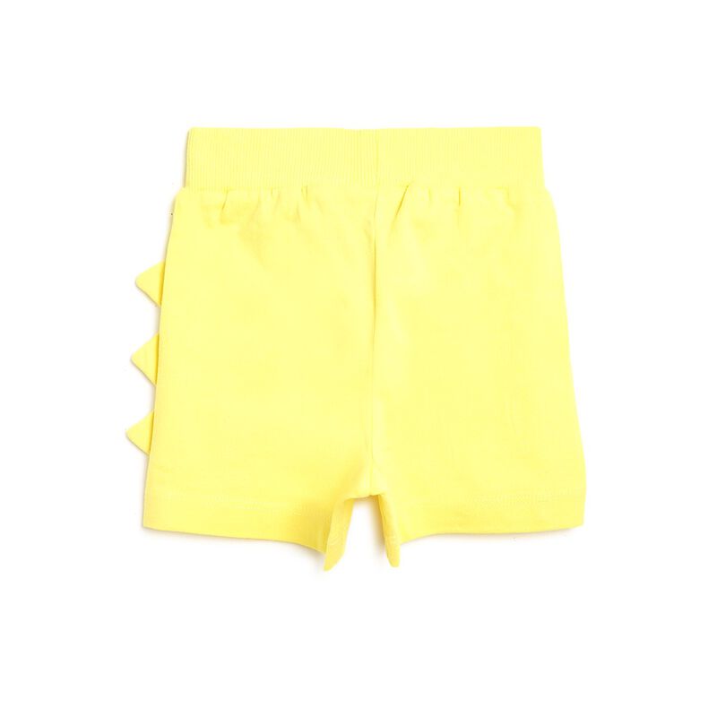 Boys Medium Yellow Short Knitted Trousers image number null